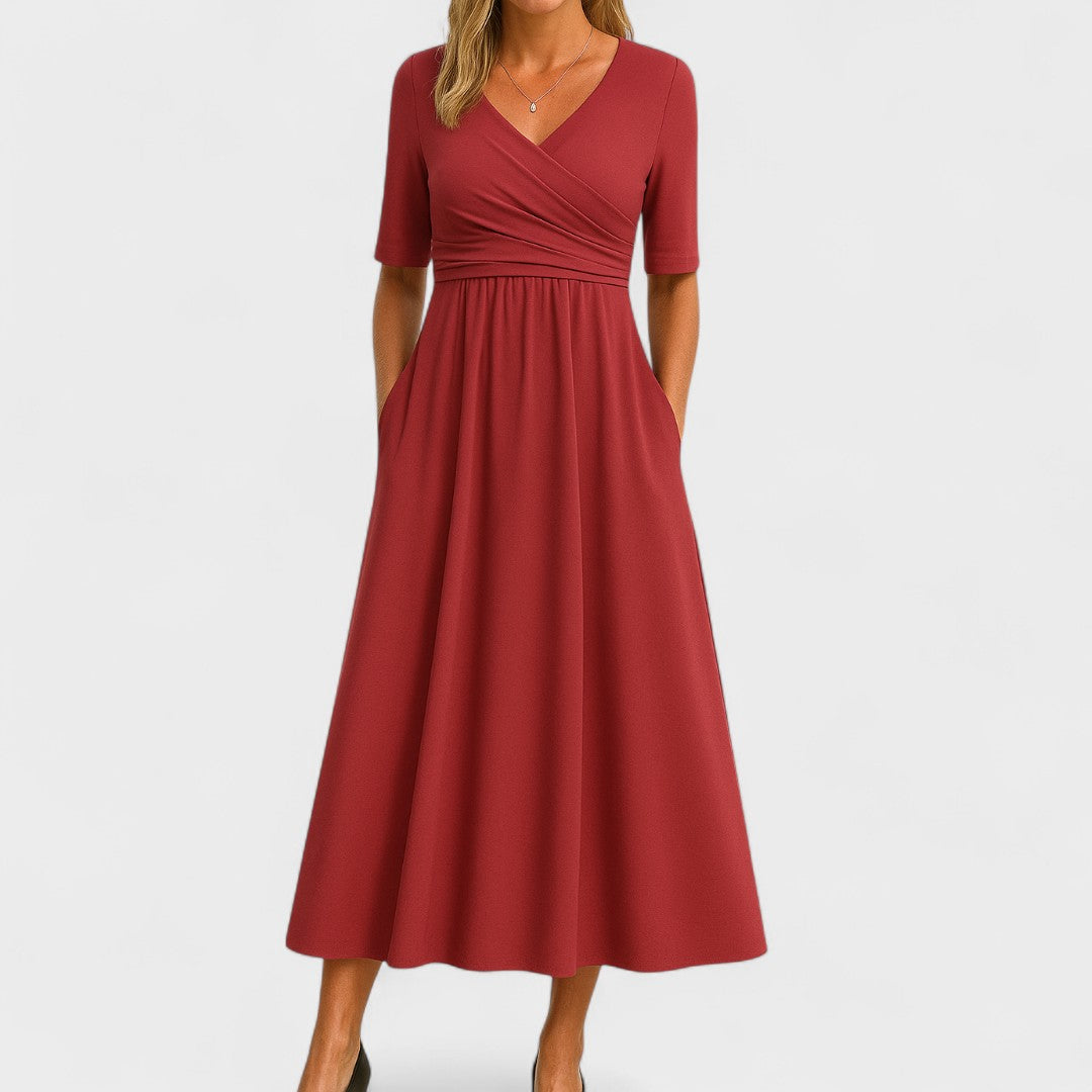 Ivanna – Elegantes Midikleid für jeden Anlass