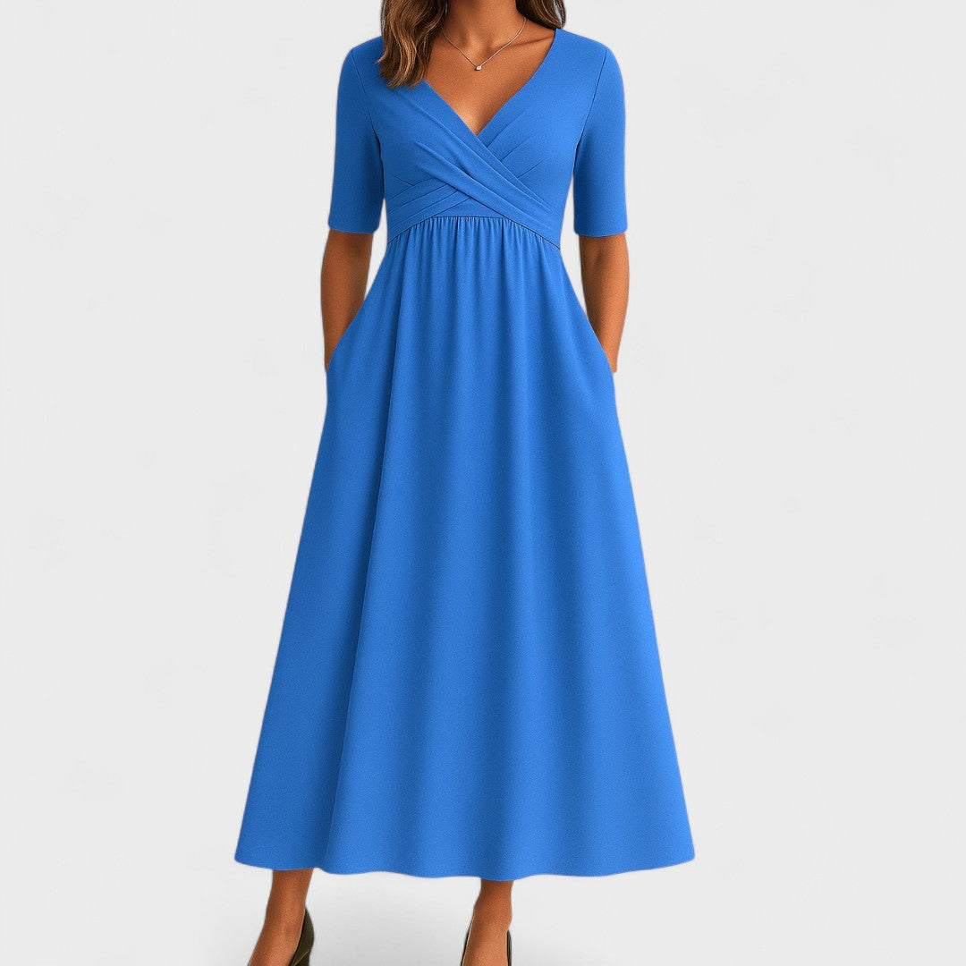 Ivanna – Elegantes Midikleid für jeden Anlass