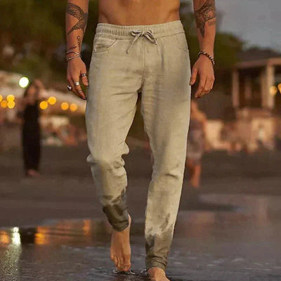Leinen-Strandhose