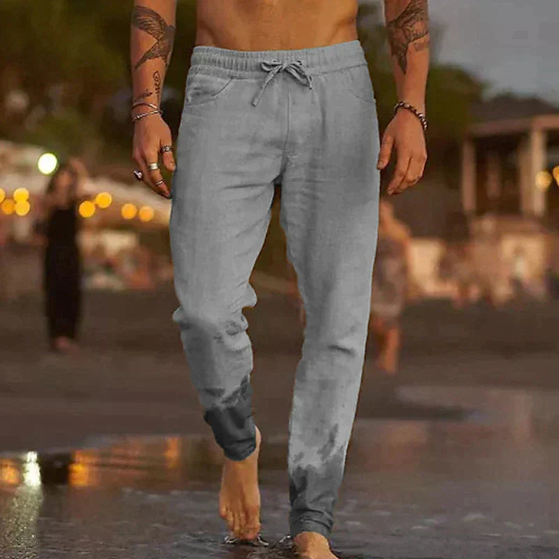 Leinen-Strandhose