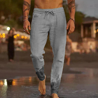 Leinen-Strandhose