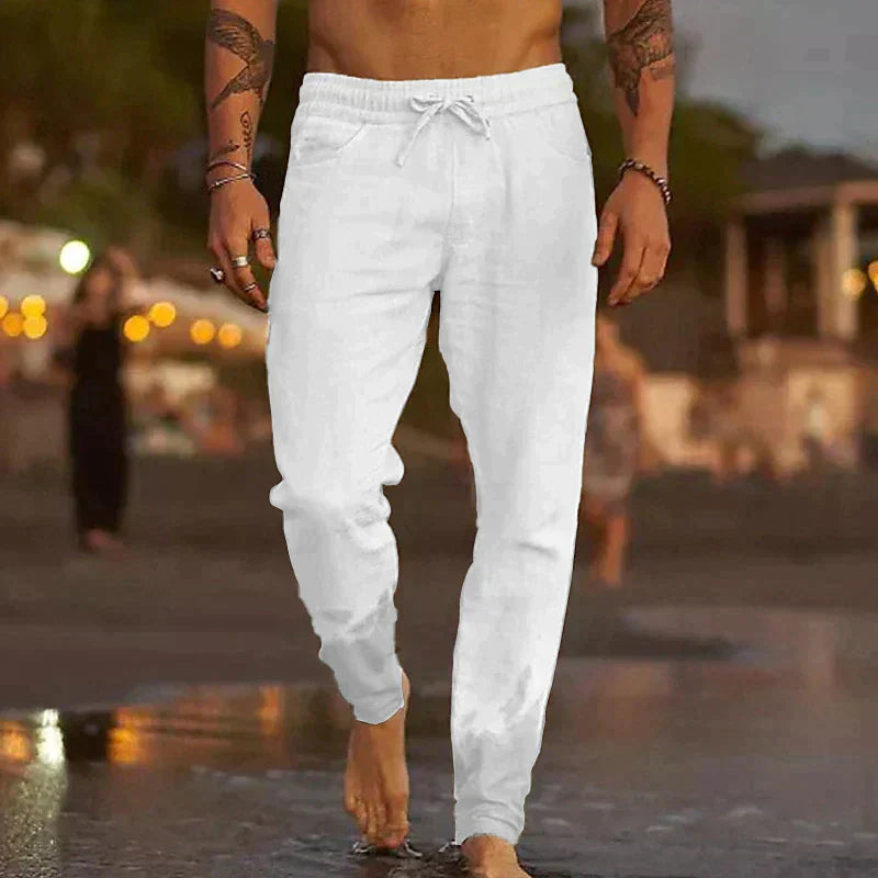 Leinen-Strandhose