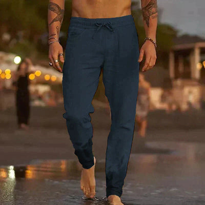 Leinen-Strandhose