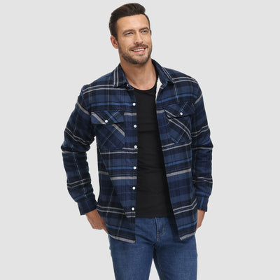ARVI - GEFÜTTERTES KAROHEMD JACKE