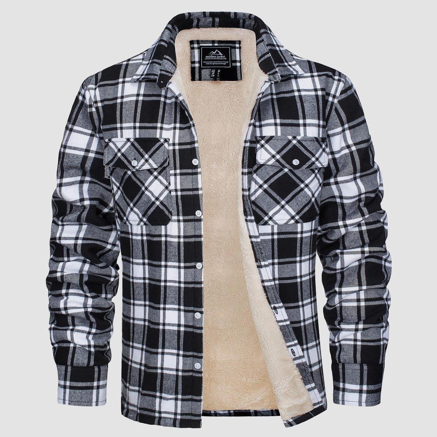 ARVI - GEFÜTTERTES KAROHEMD JACKE