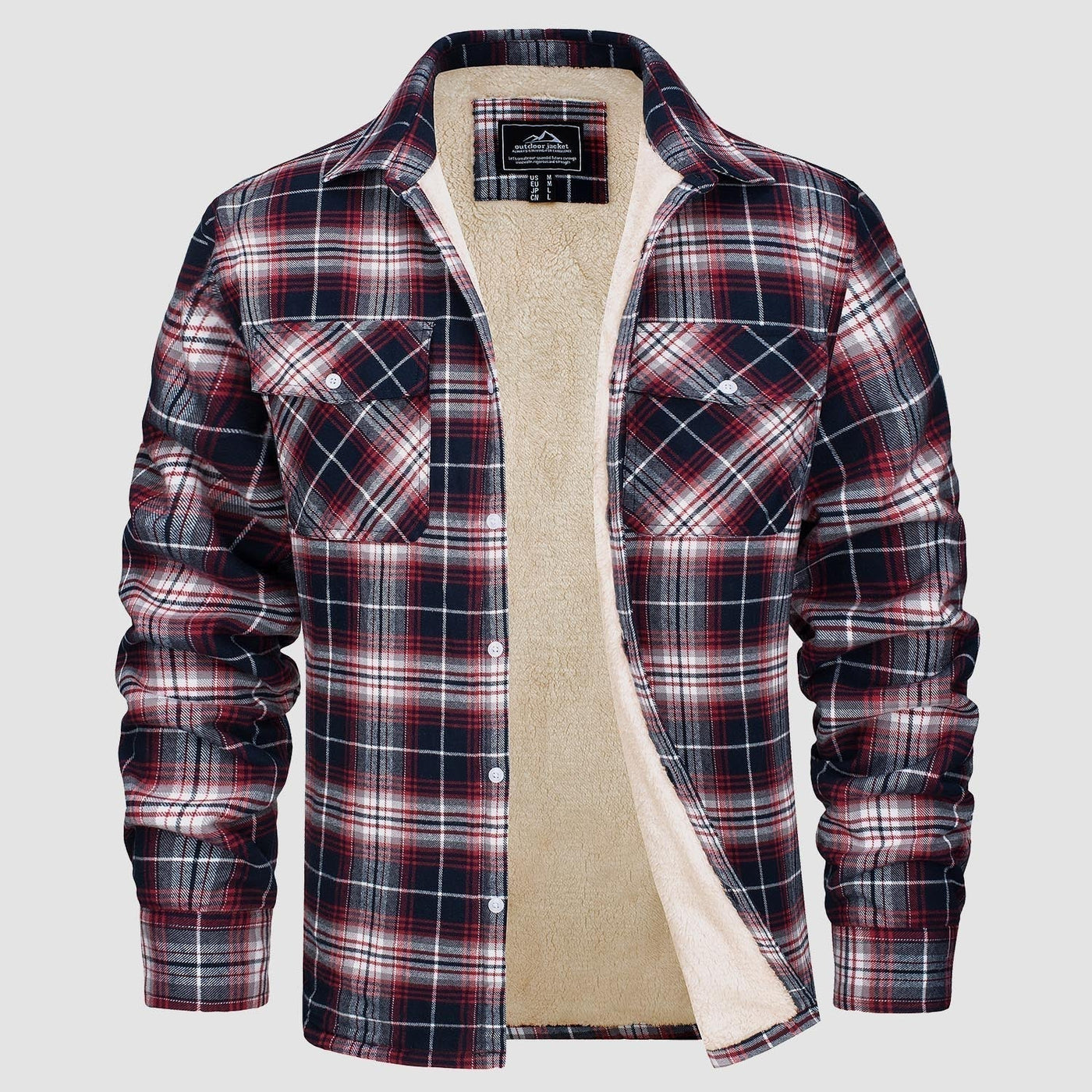ARVI - GEFÜTTERTES KAROHEMD JACKE