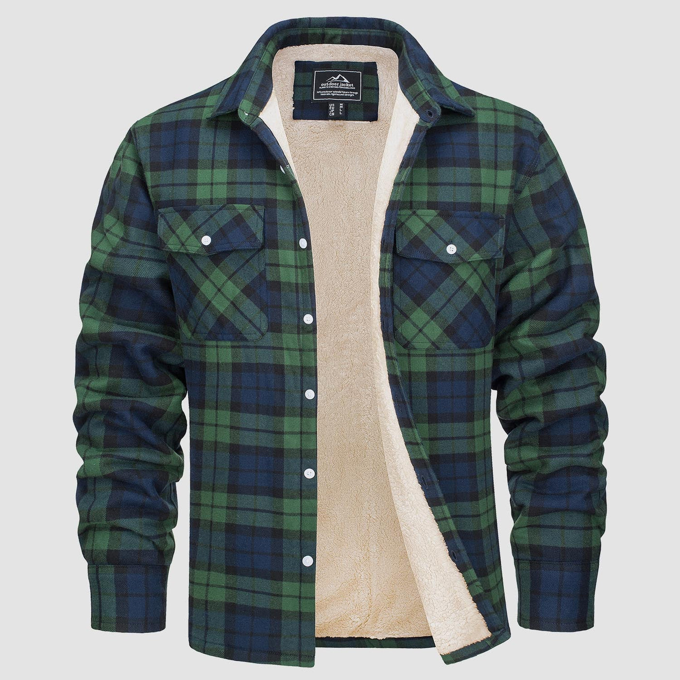 ARVI - GEFÜTTERTES KAROHEMD JACKE