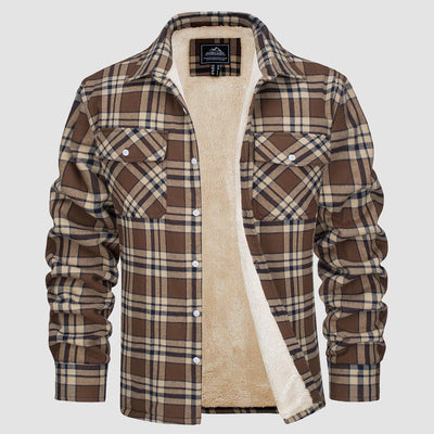 ARVI - GEFÜTTERTES KAROHEMD JACKE