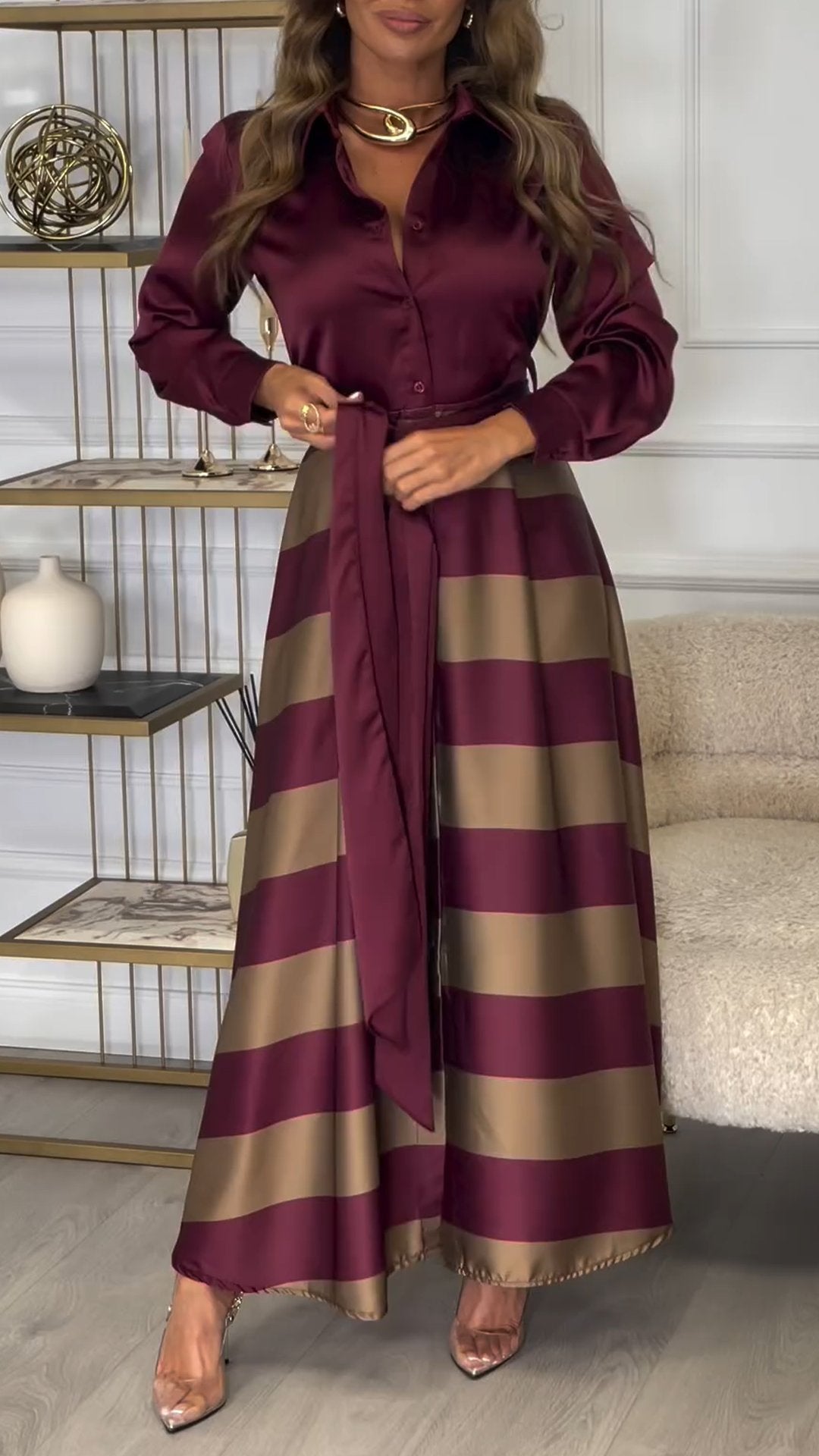 VICTORIA - MAXI KLEID