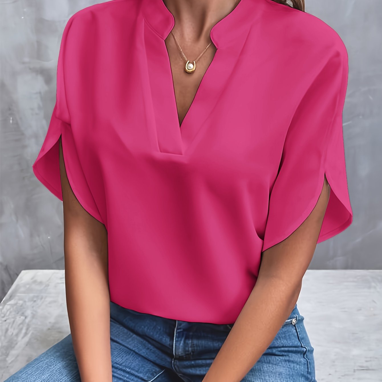 KARLA - ELEGANTE LEICHTE BLUSE