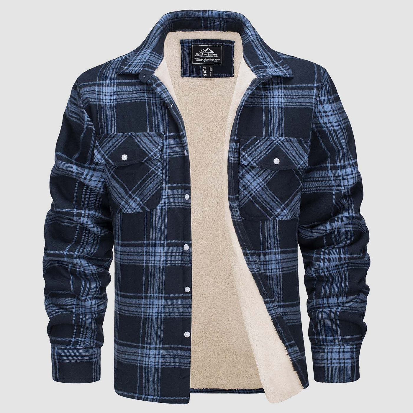 ARVI - GEFÜTTERTES KAROHEMD JACKE